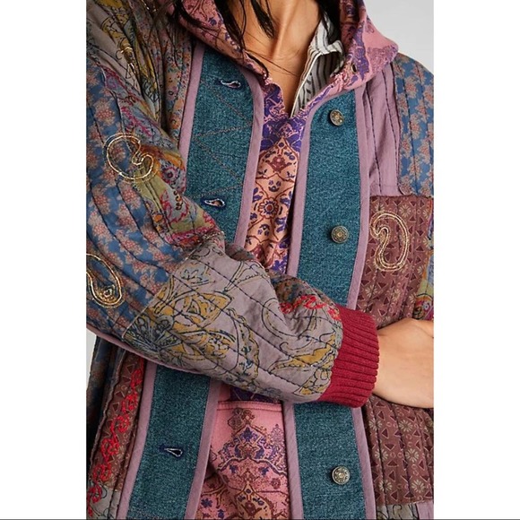 NEW Free People Rolling Thunder Coat - Picture 3 of 16